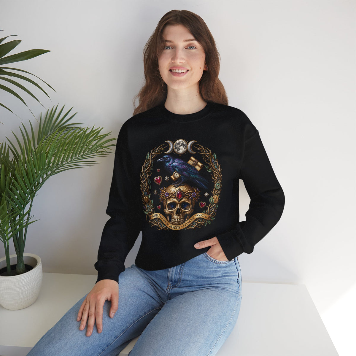 Peace & Poison Gothic Crewneck Sweatshirt