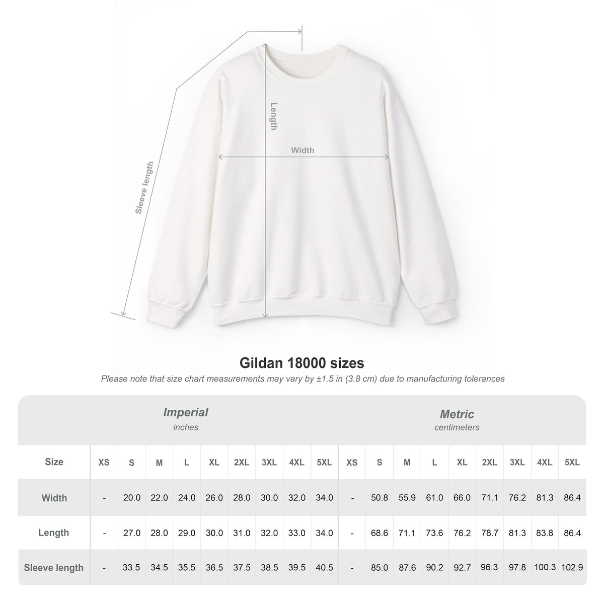 Peace & Poison Gothic Crewneck Sweatshirt