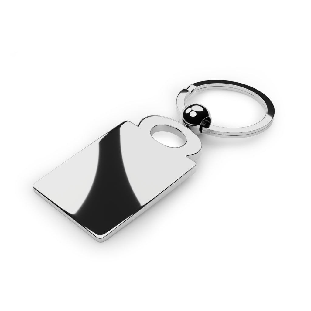 Peace & Poison Gothic Metal Keychain