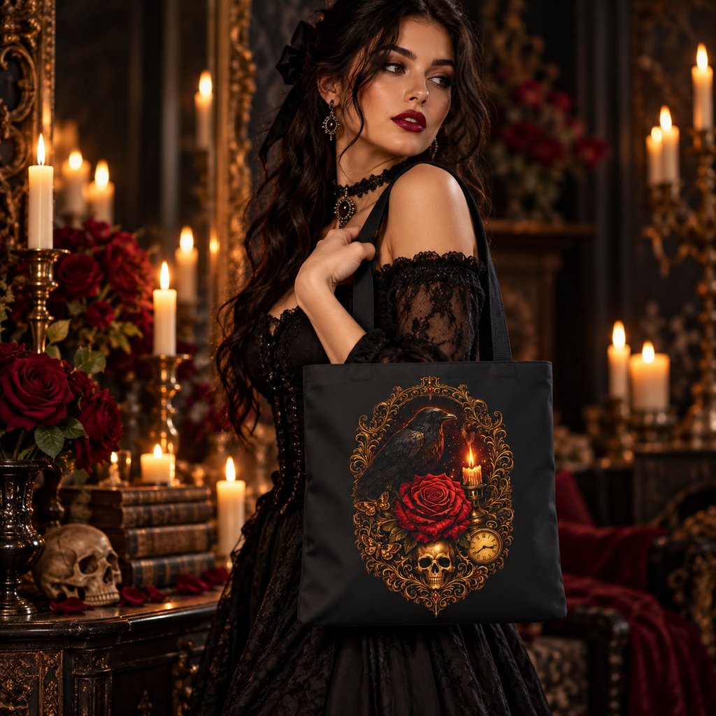 Keeper of the Last Light Gothic Tote Bag