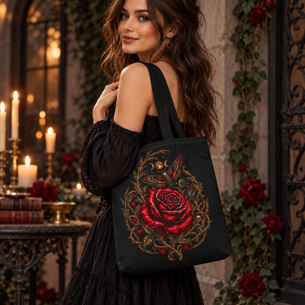 First Bloom of Jessamine Gothic Tote Bag