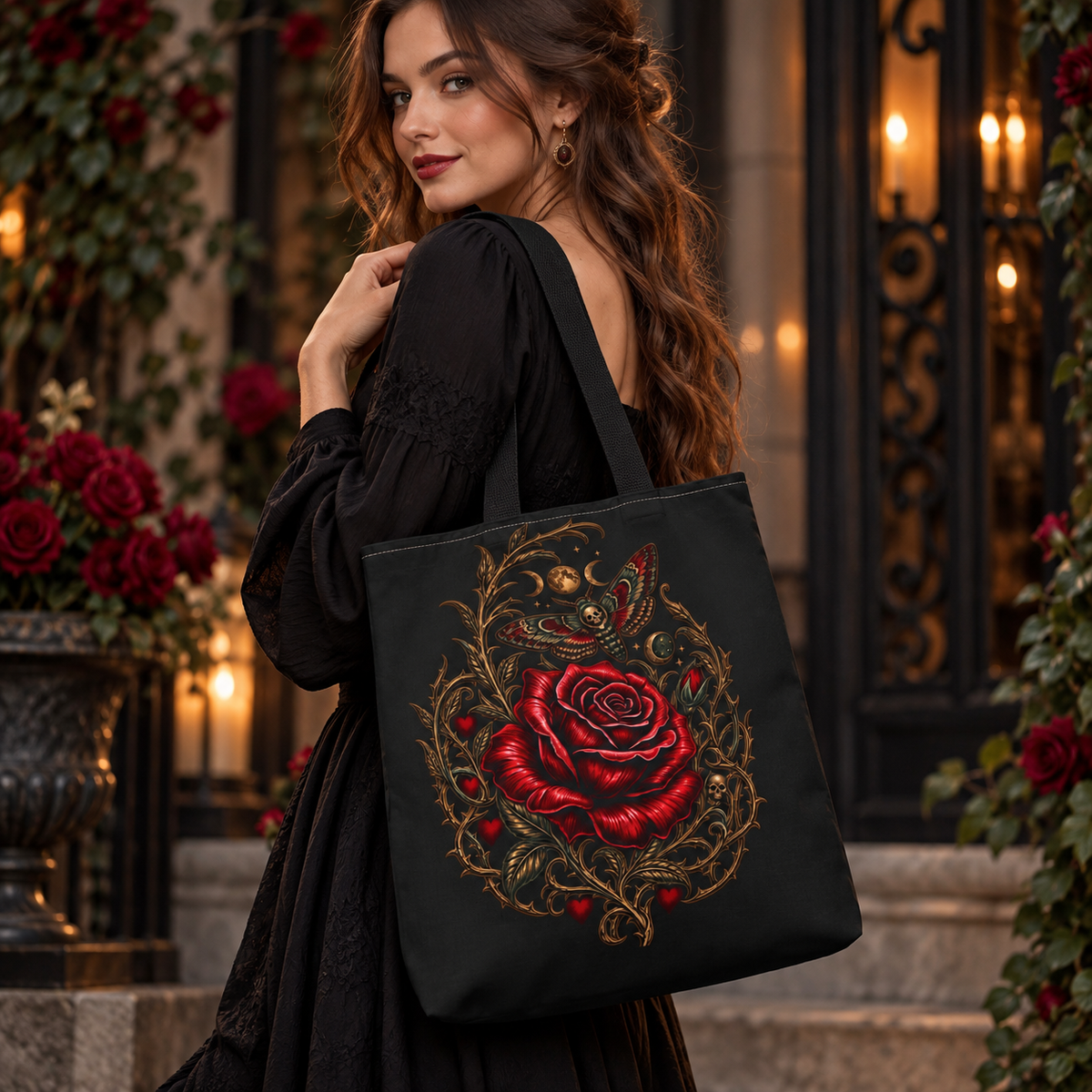First Bloom of Jessamine Gothic Tote Bag