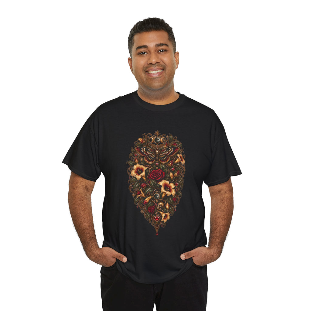 The Jessamine Gothic Floral T-Shirt