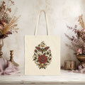 Rose of the Eclipse Gothic Cotton Tote Bag